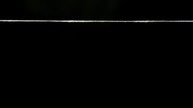 Ay bir yıl içinde değişti. Eylül Ekim. Sonbahar. Sayfaları el ile bir clothespin halata değiştirilir.