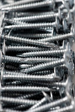 Alet çantası, metal cıvata kutusu, somun, vida, çivi