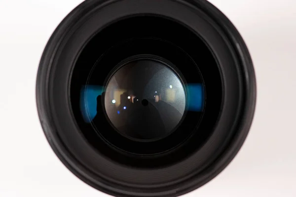 Obiettivo fotografico della fotocamera. Macro o primo piano — Foto Stock