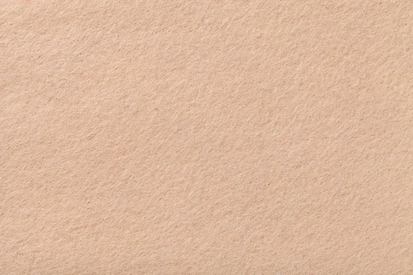 スエード生地 クローズ アップの光茶色のマットの背景 ベルベット感シームレスなベージュ ウール フェルト — ストック写真