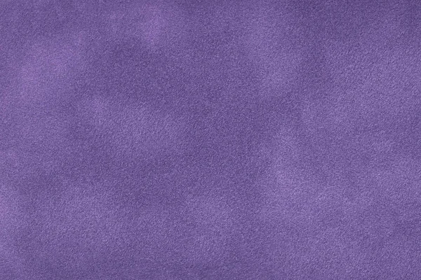 Fondo Scuro Viola Opaco Tessuto Scamosciato Primo Piano Struttura Velluto — Foto Stock