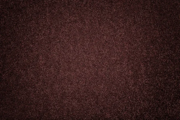 Ciemny Brązowy Tło Matowe Zamszu Tkaniny Zbliżenie Rozmiar Tekstury Aksamit — Zdjęcie stockowe