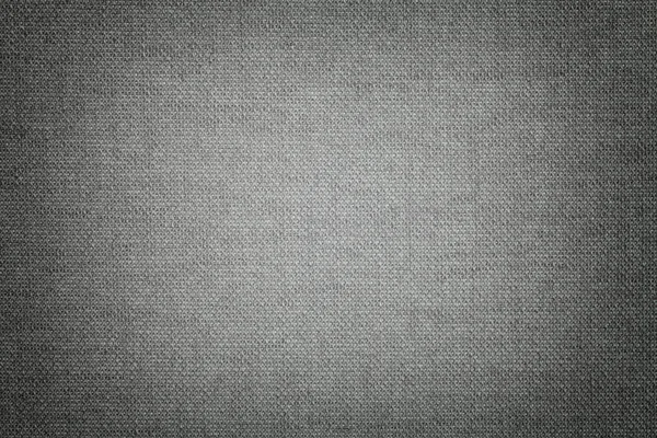 Fondo Gris Oscuro Material Textil Con Patrón Mimbre Primer Plano —  Fotos de Stock