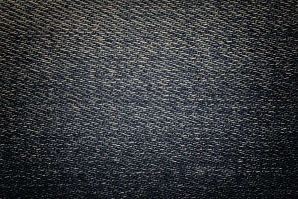 Azul Marino Jaspeado Fondo Textil Denim Primer Plano Tejido Texturizado — Foto de Stock
