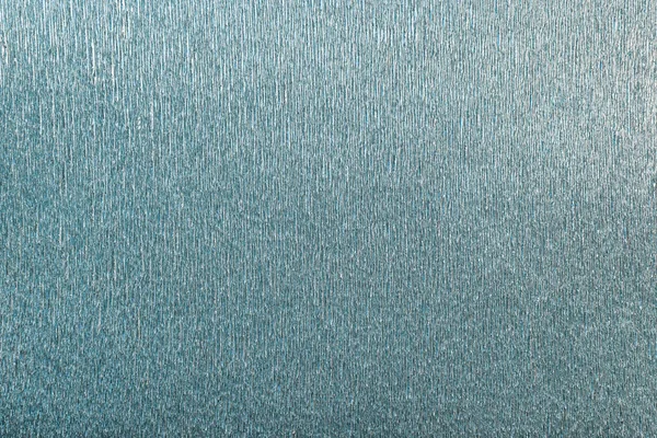 Texture Papier Aluminium Turquoise Fond Papier Ondulé Ondulé Gros Plan — Photo