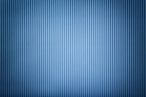 Textura Papel Azul Marinho Ondulado Com Vinheta Macro Padrão Listrado — Fotografia de Stock