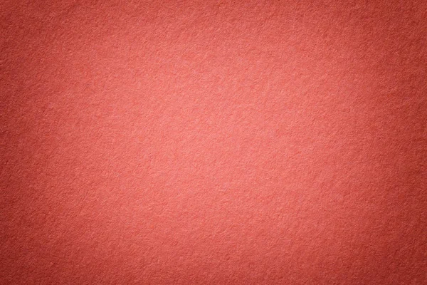 Textura Fundo Papel Vermelho Escuro Vintage Com Vinheta Estrutura Papelão — Fotografia de Stock