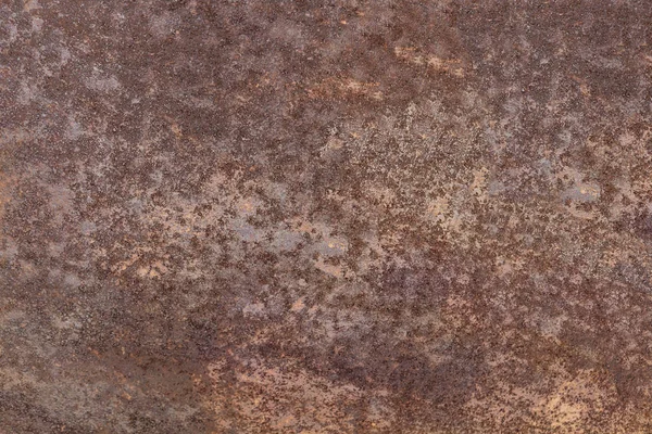 Koyu kahverengi paslı metal doku arka plan aşınmış. Eski grunge çelik yüzey. Vintage etkisi.