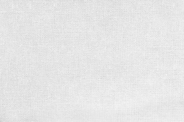 Beyaz arka plan ile hasır desen, closeup tekstil malzemesinden. Kar-beyaz Kumaş dokulu yapısını. Kumaş zemin.