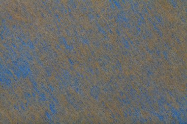 Lacivert bir arka plan yapısı ile keçe kumaş, closeup kahverengi lekeler. Yün, ipek mat bronz Tekstil doku. Kumaş zemin.