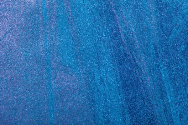 파란색과 청록색 배경색입니다 캔버스에 그림입니다 워크의 조각입니다 막입니다 시안색 화면입니다 — 스톡 사진