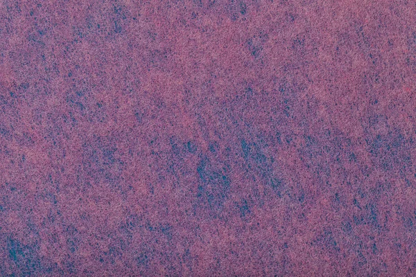 深紫色背景的建筑与毛毡织物的蓝色斑点 特写镜头 羊毛亚光酒纺织品的质地 布料背景 — 图库照片