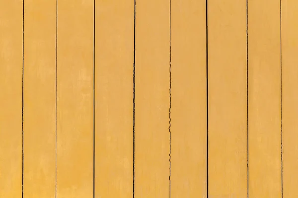 Gul malet gammel træbaggrund. Golden træ tekstur baggrund - Stock-foto