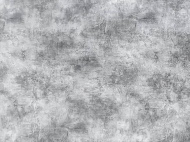 Eski gri duvar düzensiz sıva ile kaplı. Vintage eski püskü gümüş taş yüzey, closeup doku.