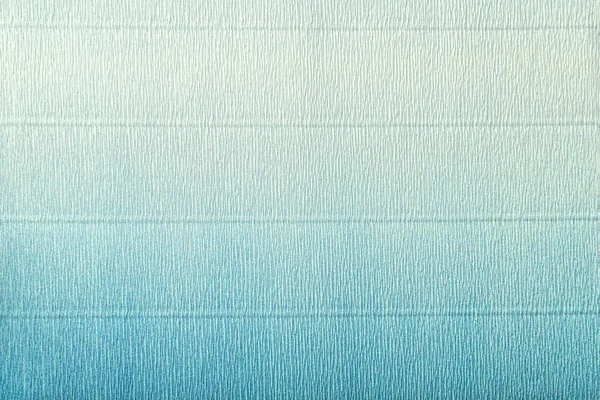 Textura de papel corrugado azul claro e turquesa com gradiente — Fotografia de Stock