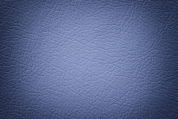 Fond de texture cuir bleu marine avec motif, gros plan — Photo