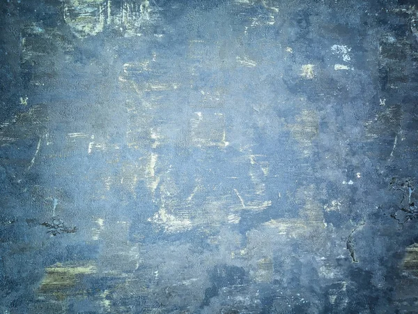 Textura de um fundo de madeira velho azul gasto . — Fotografia de Stock