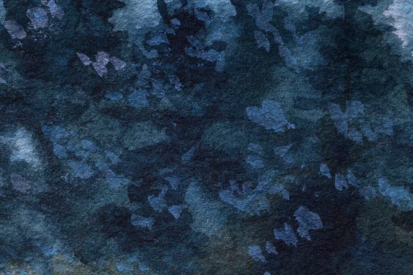 Абстрактный художественный фон синего цвета. Холст, акварель . — стоковое фото