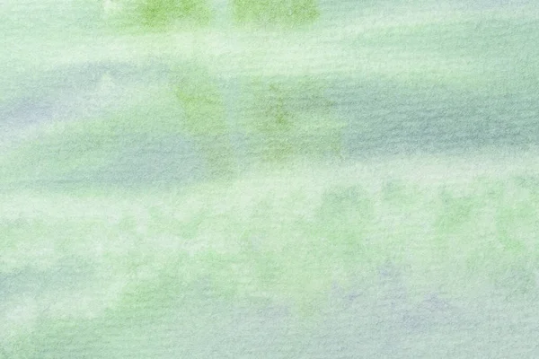 Абстрактный Художественный Фон Светло Зеленого Синего Цветов Акварель Холсте Мягким — стоковое фото