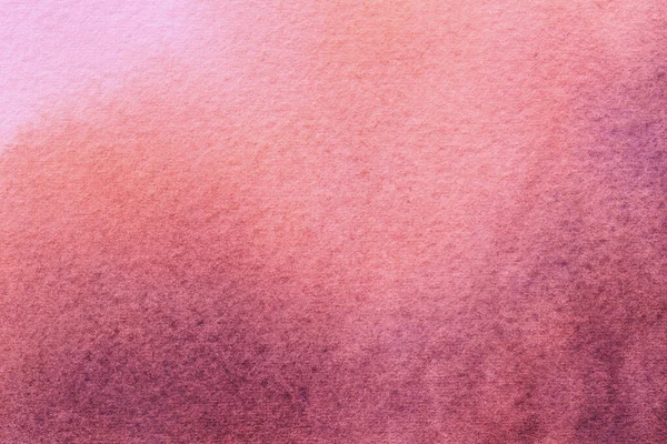 抽象艺术背景浅红色和粉色 帆布上的水彩画带有柔和的葡萄酒梯度 纸上有花纹的玫瑰碎片 纹理背景 — 图库照片