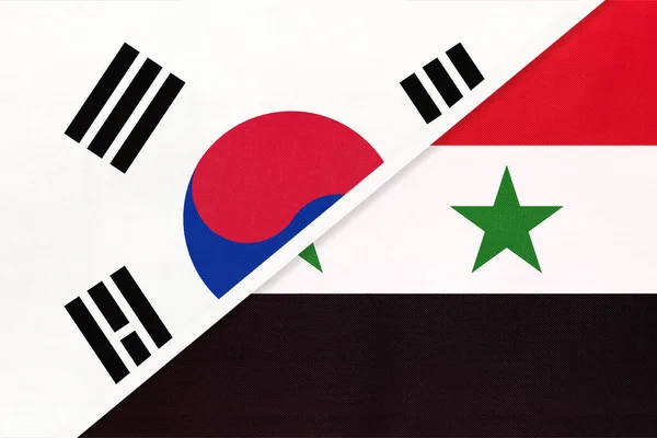 Corea Del Sur Corea Del Sur República Árabe Siria Siria —  Fotos de Stock