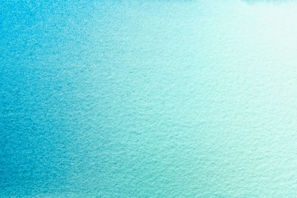 Abstract Art Background Light Turquoise White Colors Watercolor Painting Canvas — Stock Photo, Image