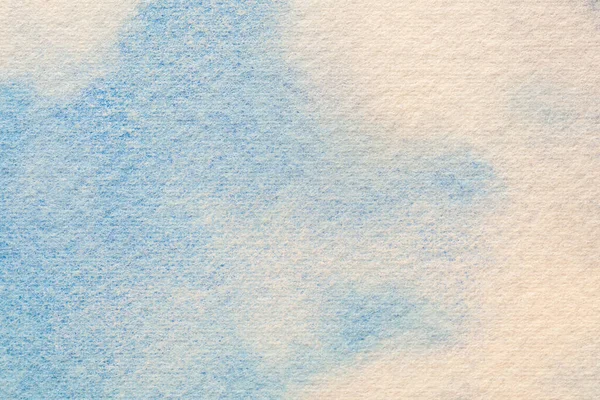 Абстрактный Художественный Фон Светло Синего Белого Цветов Акварель Холсте Мягким — стоковое фото
