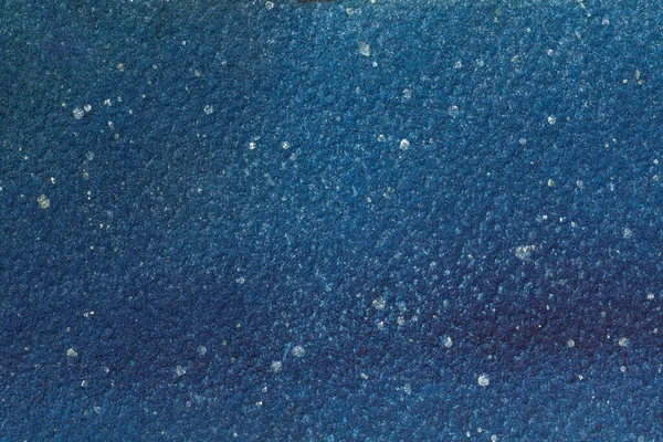 Arte Astratta Sfondo Blu Navy Colori Pittura Acquerello Tela Con — Foto Stock