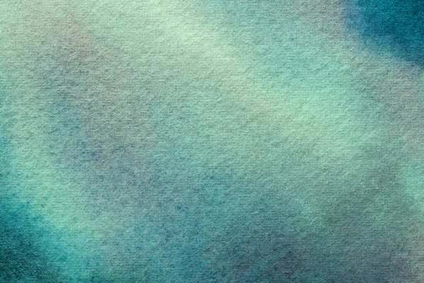 Art Abstrait Fond Bleu Clair Turquoise Aquarelle Sur Toile Avec — Photo