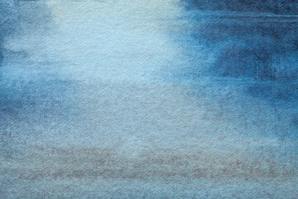 Abstrakte Kunst Hintergrund Marineblau Und Türkis Farben Aquarellmalerei Auf Leinwand — Stockfoto