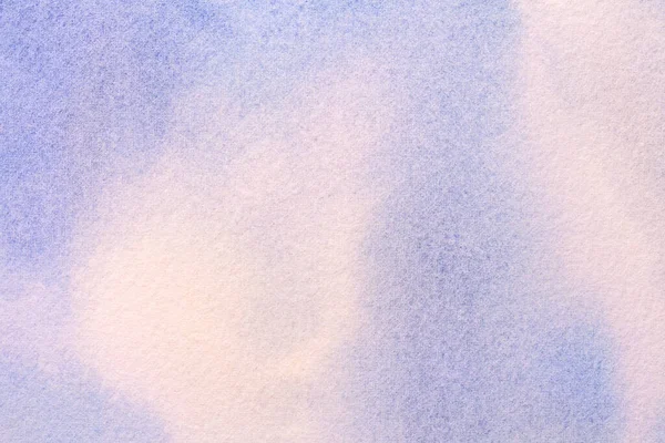 Абстрактный Художественный Фон Светло Синего Фиолетового Цветов Акварель Холсте Мягким — стоковое фото