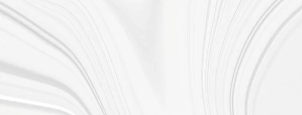 Волны Линии Светлых Цветах Гладкие Градиенты Белого Серого Фона Панорама — стоковое фото
