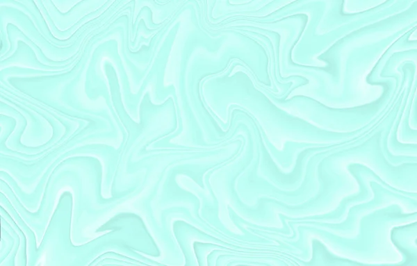 白色和蓝色的波浪图案 背景是绿松石 有条纹和曲线 — 图库照片