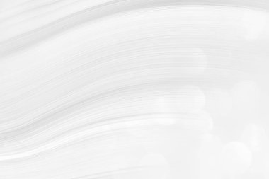 Trendy beyaz arka plan ile yumuşak eğimli çizgiler ve kozmik dalgalar, Gösterim amacıyla modern güzel bir tasarım. Festival gri doku parıldıyor, ekran koruyucu duvar kağıdı için bir desen.