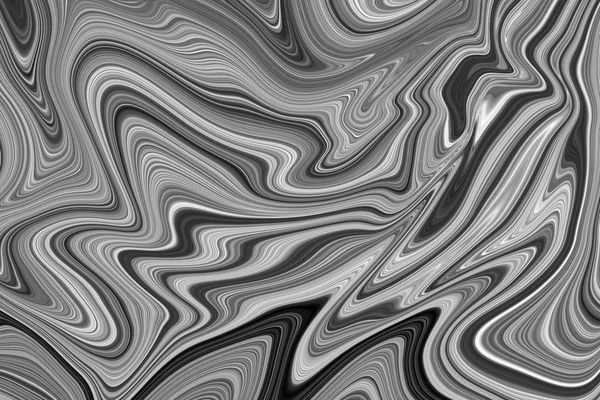 黒と白の大理石のイラスト背景 壁紙テンプレート ラインと異なる目的のための波パターンの美しい背景 — ストック写真