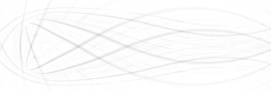 Beyaz arkaplan, güzel bir şablon ve dalgalar, yazı için yer. Modern web tasarımı, ekran koruyucu şablonu.