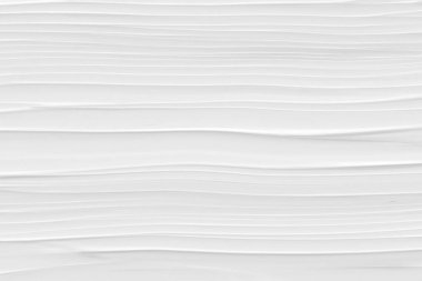 Beyaz zemin 3 boyutlu, muhteşem bir soyut dizayn ile dalga elementleri, modern duvar kağıdı tarzında çizgilerin dokusu. Düğün töreni ya da iş sunumu için açık gri şablon.