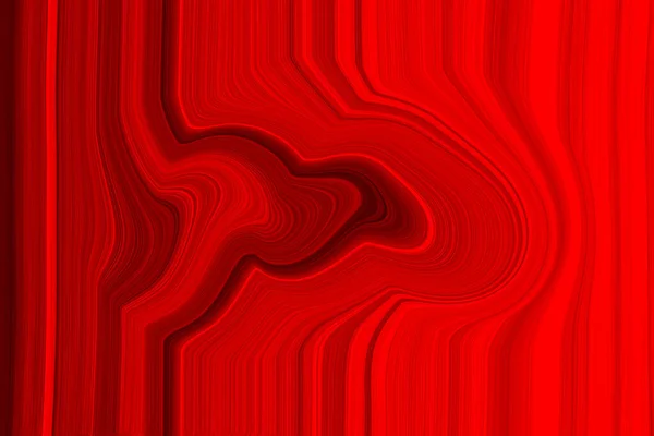 Roter Hintergrund Mit Einem Muster Aus Streifen Und Perspektivischen Linien — Stockfoto