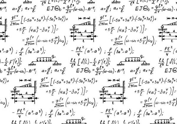 Физические уравнения и формулы на доске. Векторный ручной рисунок. Образование и научное образование
.