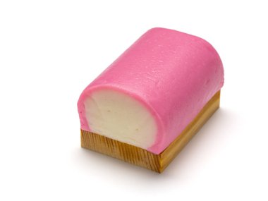 Kırmızı Japon kaka balığı keki.