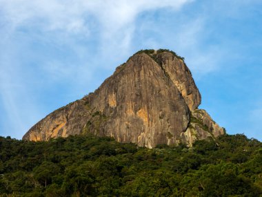 Pedra do Bau - Sao Bento do Sapucai 'deki kayalık dağ zirvesi - Brezilya