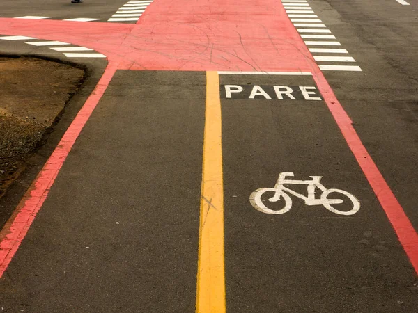 자전거로 표시가 — 스톡 사진