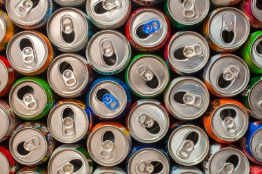 Üst soda kutusu deseni soyutlar