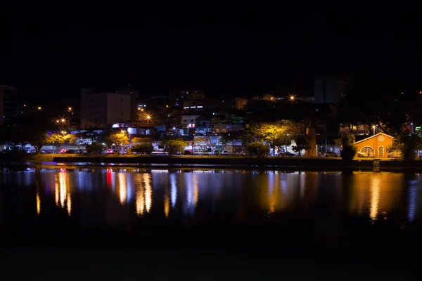 Lago Tabu Braganca Paulista São Paulo Brasil Noite — Fotografia de Stock