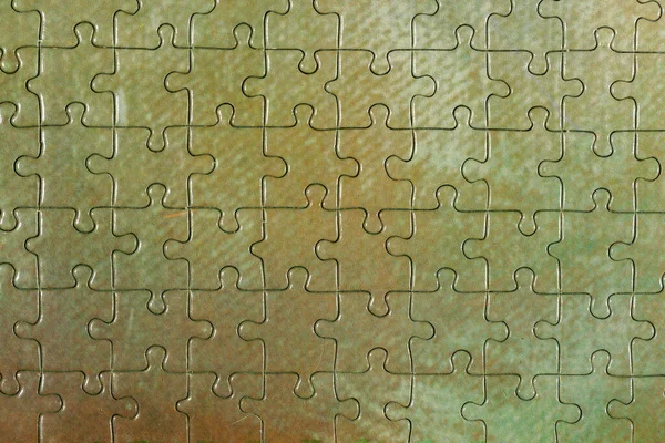 Assemblati Pezzi Colorati Puzzle — Foto Stock