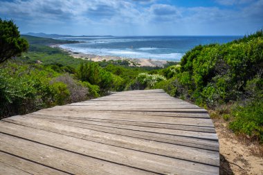 Sardunya, İtalya, Avrupa'nın doğal Akdeniz sahil yolu