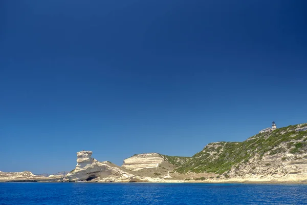 Rotsachtige Kust Van Middellandse Zee Kust Sardinië Italië Europa — Stockfoto