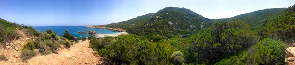 Hermosa Orilla Del Mar Mediterráneo Cerdeña Italia Europa —  Fotos de Stock