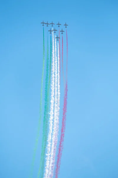 Bellaria Igea Marina Rimini Itália Junho 2017 Jatos Força Aérea — Fotografia de Stock