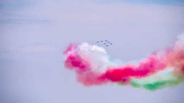 Bellaria Igea Marina Rimini Itália Junho 2017 Jatos Força Aérea — Fotografia de Stock
